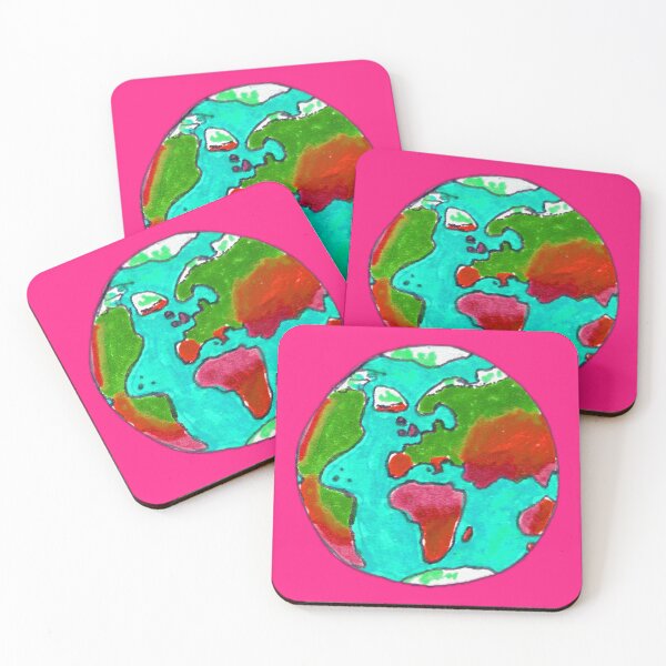 Item preview, The Earth – Hand-painted Planet – Variation 6 designed and sold by Vision Illustrated.