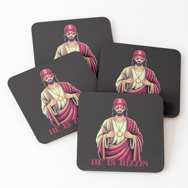 Item preview, He Is Rizzin: Funny Easter Meme With Cool Jesus And Streetwear Vibes designed and sold by elynne9.