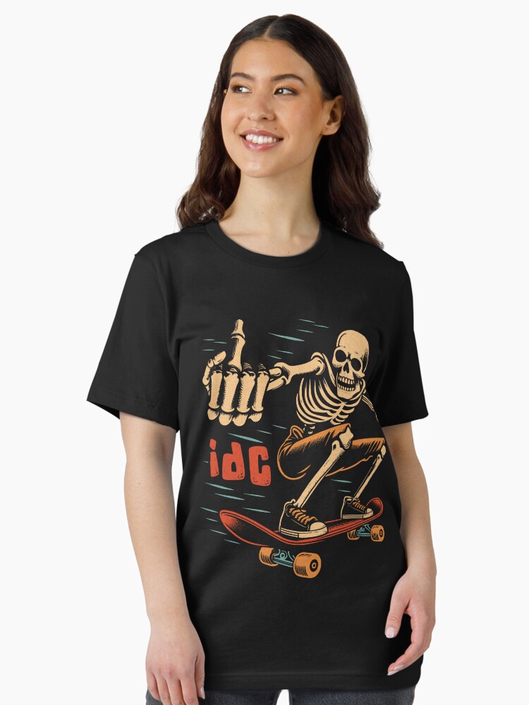 Thumbnail 2 of 7, Essential T-Shirt, I don’t care designed and sold by v-nerd.