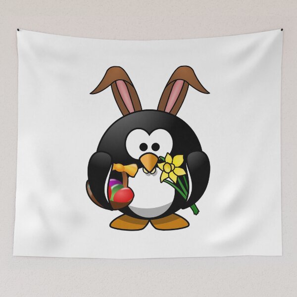 Item preview, happy easter penguin designed and sold by HorizonStores.