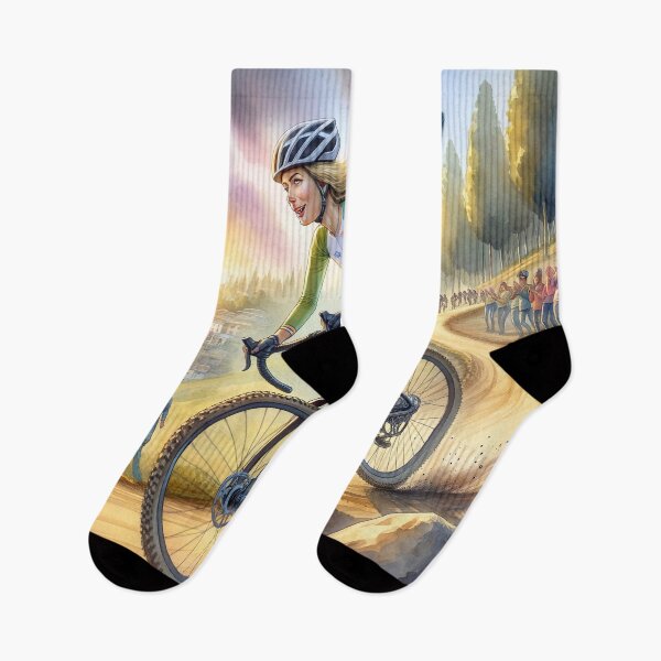Item preview, Cyclocross with a Cat designed and sold by M-Y-A-R-T-.