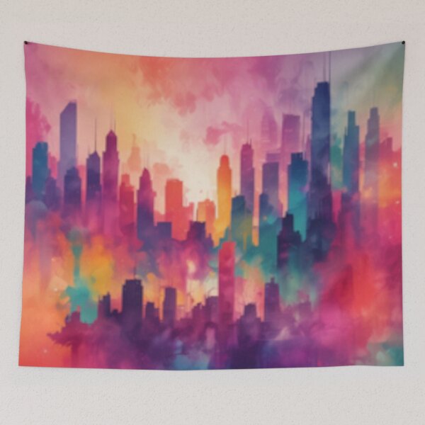 Item preview, Rainbow City designed and sold by InnocentIvy.