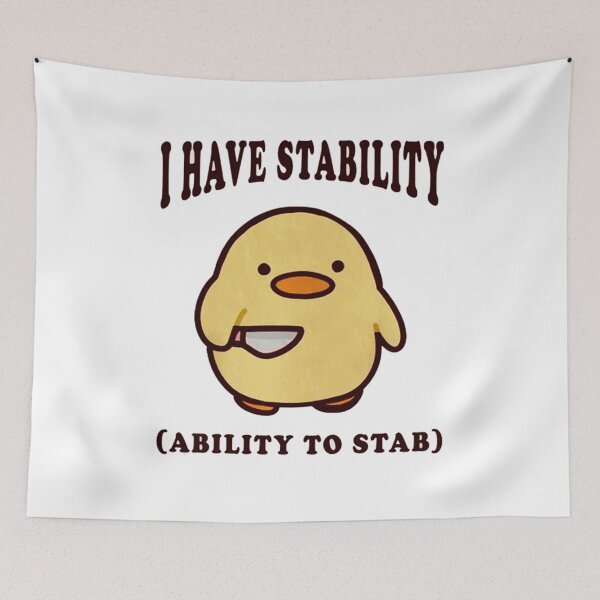Item preview, I Have Stability Ability To Stab designed and sold by morganloey.
