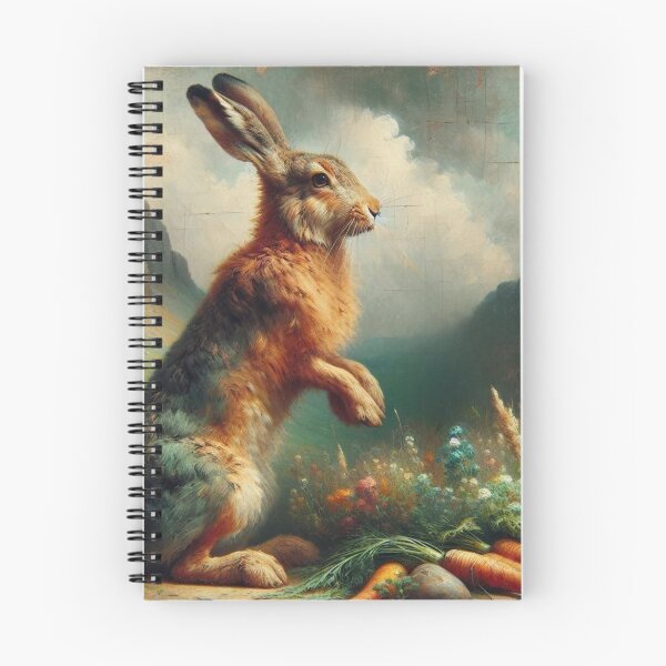 Item preview, Majestic Hare in a Tranquil Valley designed and sold by mustardseed-410.