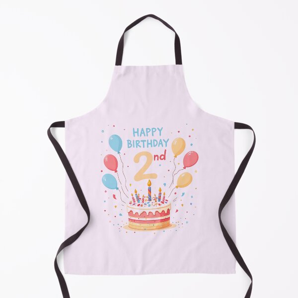 Item preview, Pastel Happy 2nd Birthday designed and sold by Itsheartshop.