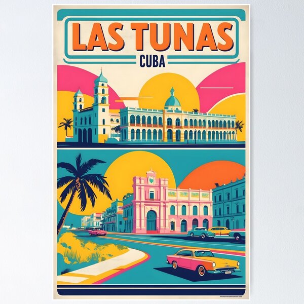 Artikel-Vorschau von Las Tunas Kuba Vintage Reisetourismus, designt und verkauft von TravelersGems.