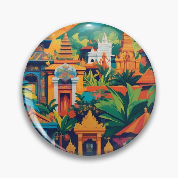Item preview, Denpasar Indonesia Vintage Travel Tourism designed and sold by TravelersGems.