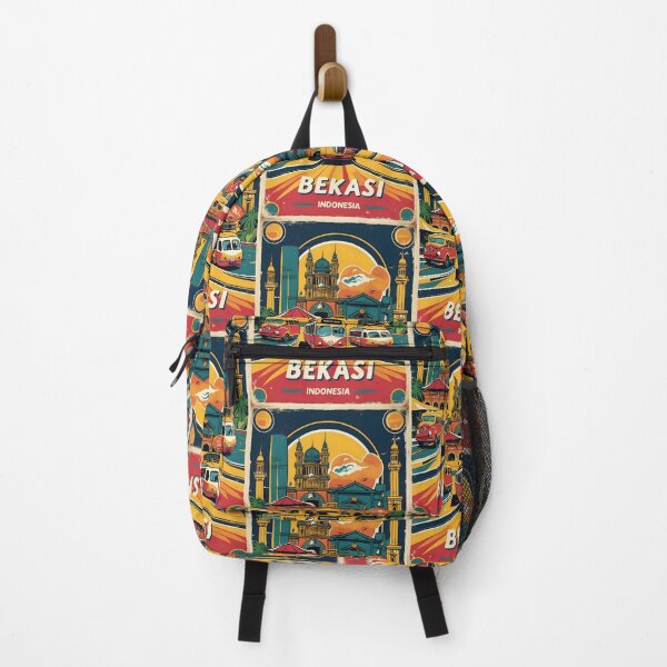Item preview, Bekasi Indonesia Vintage Travel Tourism designed and sold by TravelersGems.