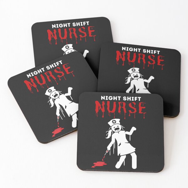 Item preview, Night Shift Nurse Funny Halloween designed and sold by Anniko Art Studio.