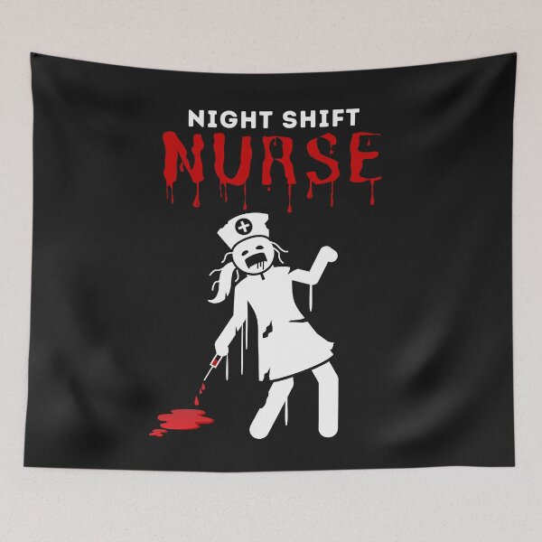 Item preview, Night Shift Nurse Funny Halloween designed and sold by Anniko Art Studio.