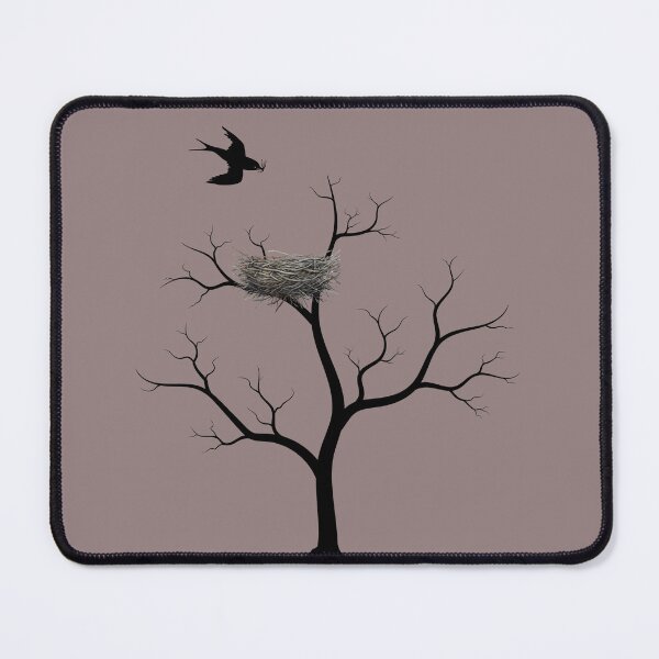 Item preview, "Minimal Bird Nest Illustration – Symbol of Rest, Nature & New Beginnings" designed and sold by Nadia-joy.