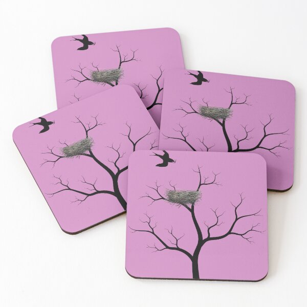 Item preview, "Minimal Bird Nest Illustration – Symbol of Rest, Nature & New Beginnings" designed and sold by Nadia-joy.