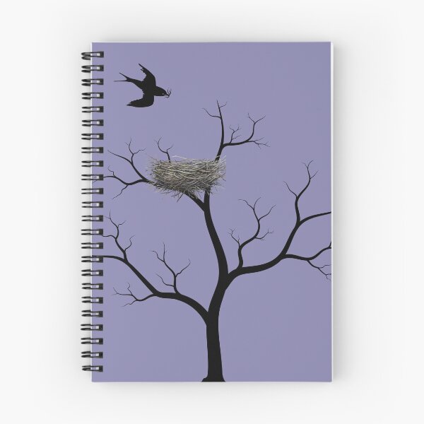 Item preview, "Minimal Bird Nest Illustration – Symbol of Rest, Nature & New Beginnings" designed and sold by Nadia-joy.