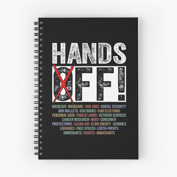 Item preview, Hands Off Protest Vintage Political designed and sold by Vincent-Cloud.