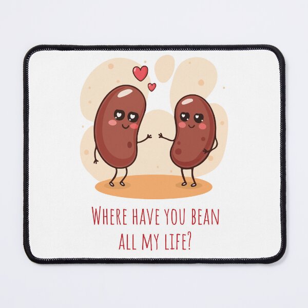 Item preview, Funny Kidney Bean Pun T Shirt and Stickers for Foodie Enthusiasts and Valentines Lovers designed and sold by Apotheosis by Irie Meraki.