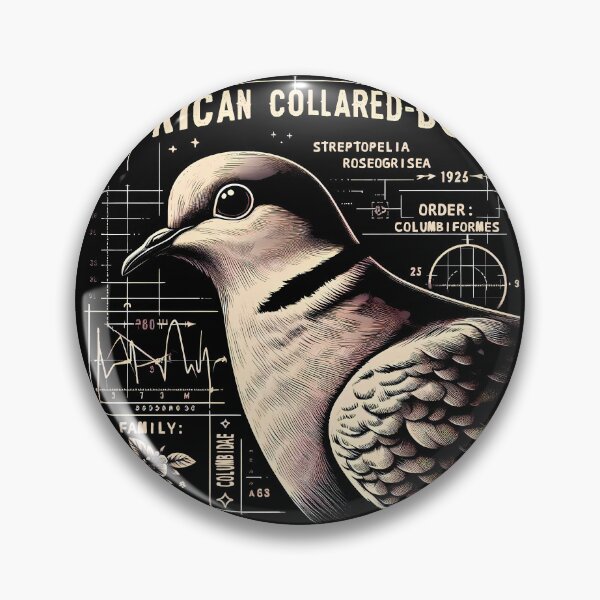 Item preview, African Collared-Dove designed and sold by theAVIARY7.