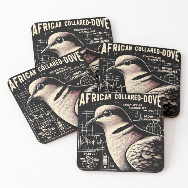 Item preview, African Collared-Dove designed and sold by theAVIARY7.