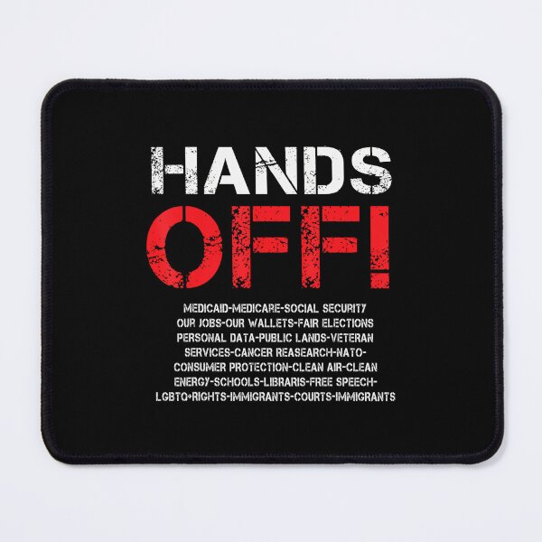 Item preview, Hands Off Protest Vintage designed and sold by Vincent-Cloud.