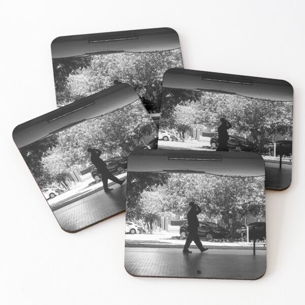 Item preview, man walking alone in black and white designed and sold by felipequeiroz.