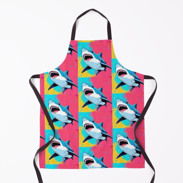 Item preview, Pop art style shark designed and sold by Dogandesighn.