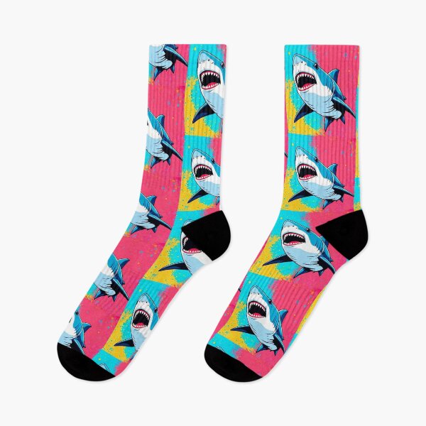 Item preview, Pop art style shark designed and sold by Dogandesighn.