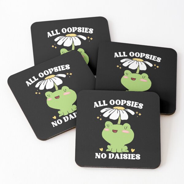 Item preview, Funny Frog Meme All Oopsies No Daisies, Embrace the Chaos designed and sold by GroovyFusion.