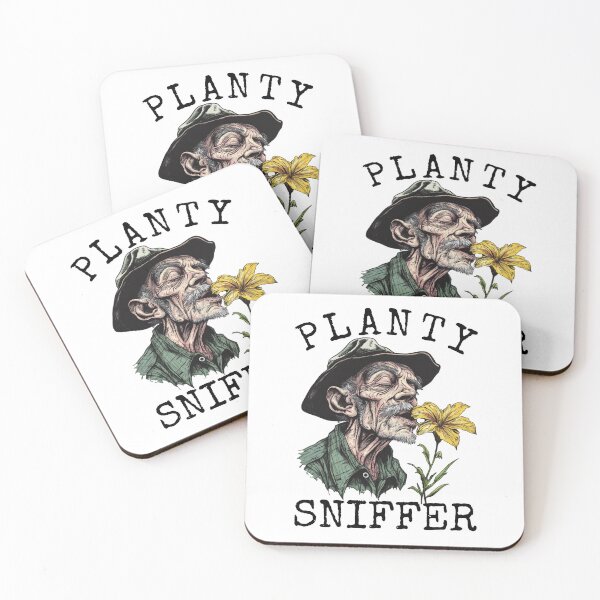 Item preview, Planty Sniffer Garden Flower Pun designed and sold by RockFireMerch.