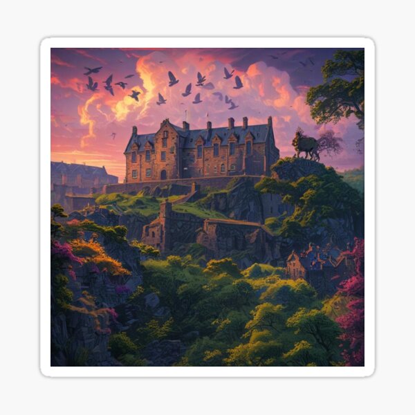 Edinburgh Castle Sticker