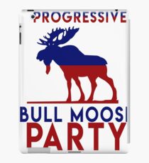 Bull Moose Party Progressive Teddy Roosevelt iPad Case/Skin