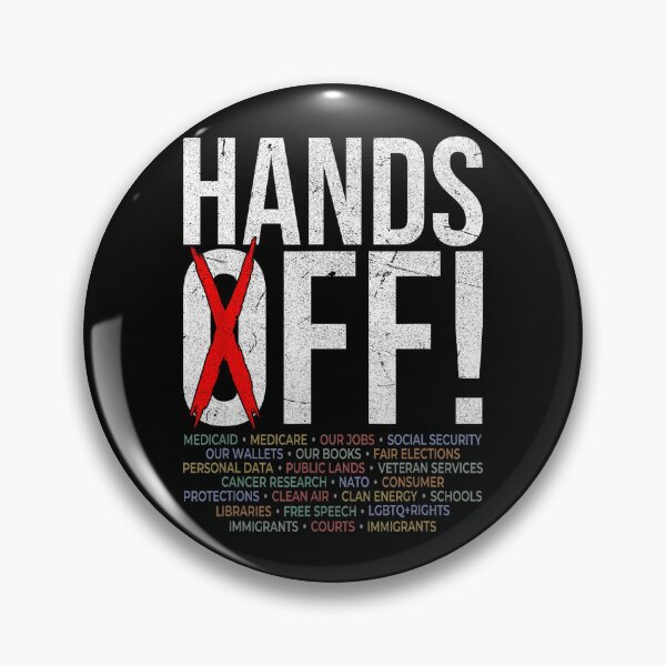 Item preview, Hands Off Protest designed and sold by Vincent-Cloud.