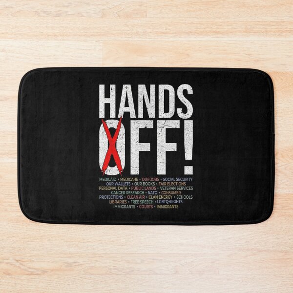 Item preview, Hands Off Protest designed and sold by Vincent-Cloud.