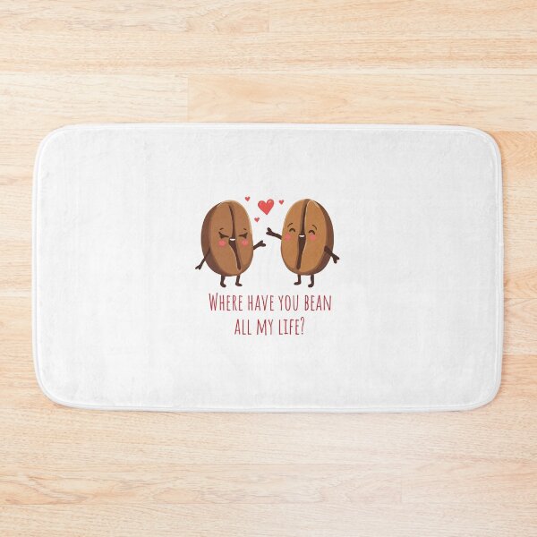 Item preview, Funny Coffee Bean Pun T Shirt and Stickers for Java Enthusiasts and Valentines Lovers  designed and sold by Apotheosis by Irie Meraki.