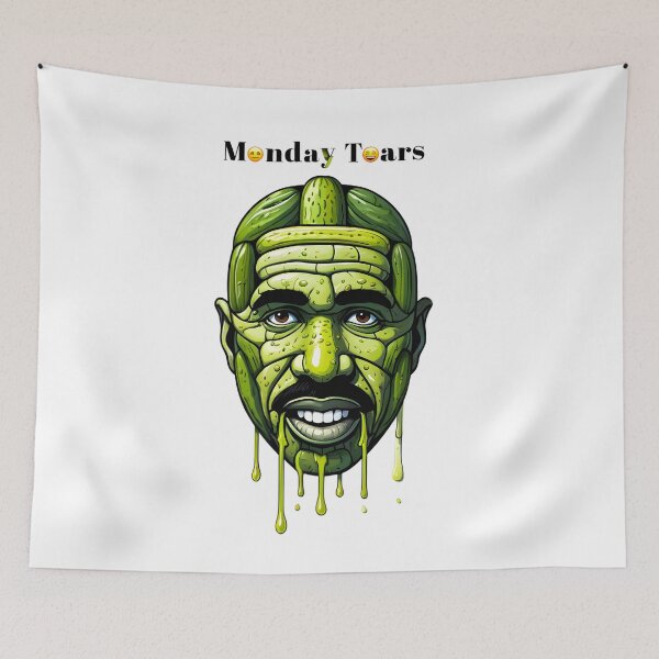 Item preview, Monday Tears - Slimy Alien Horror Humor Digital Art designed and sold by AnnDesignStudio.