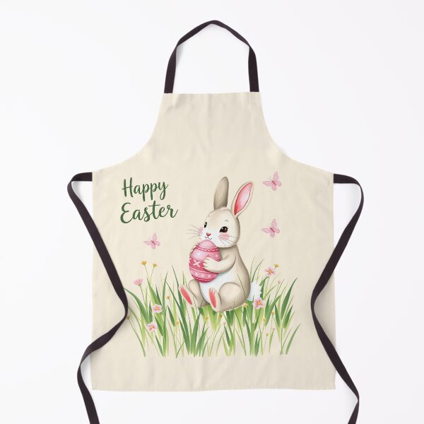 Item preview, Easter Bunny with Easter Egg Spring Flowers designed and sold by svarupa.