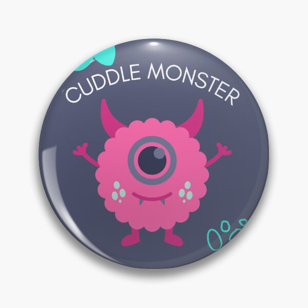 Item preview, Cuddle Monster sticker designed and sold by YMAPrints.
