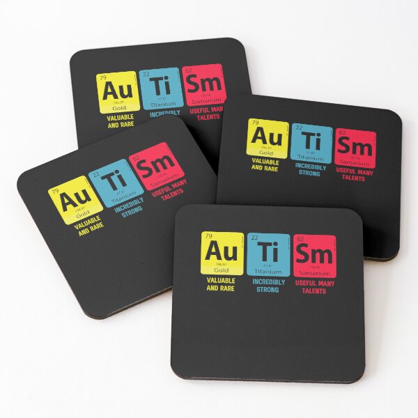 Item preview, Autism Awareness Elements Periodic Table designed and sold by JerdbordinShop.