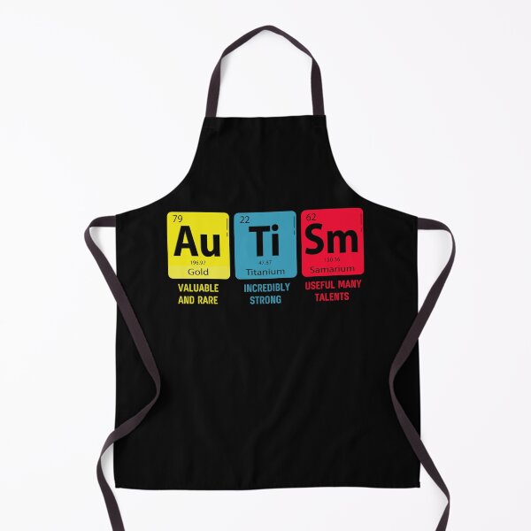 Item preview, Autism Awareness Elements Periodic Table designed and sold by JerdbordinShop.