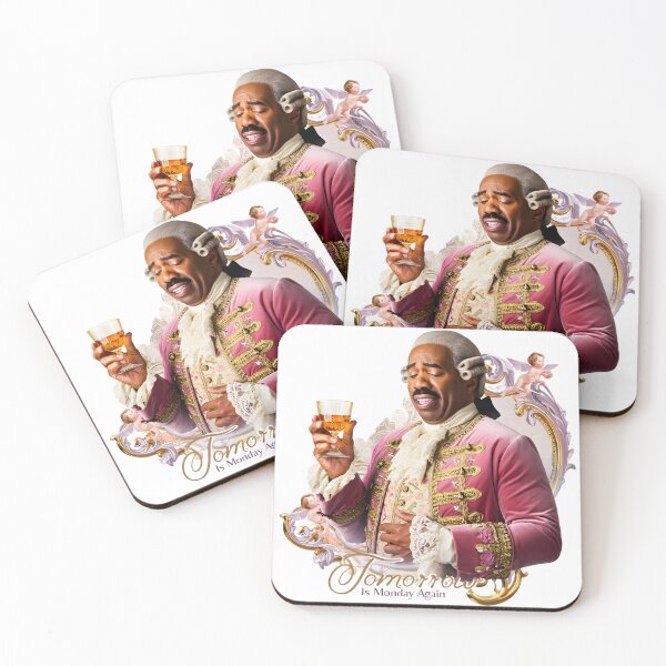 Item preview, Elegant Baroque Aristocrat Whimsical Vintage Humor Art  Tomorrow Is Monday Again designed and sold by AnnDesignStudio.