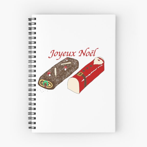 Item preview, Festive Christmas Yule Log Duo: Traditional & Santa Claus designed and sold by CecileLenam.