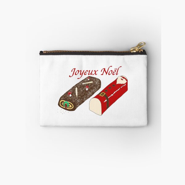 Item preview, Festive Christmas Yule Log Duo: Traditional & Santa Claus designed and sold by CecileLenam.