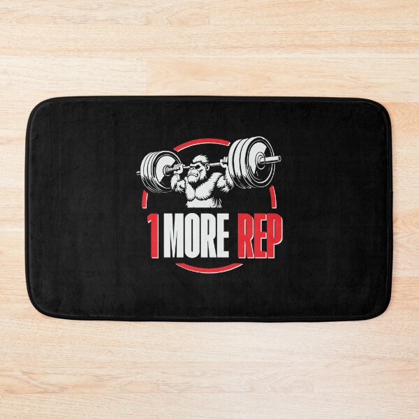 Item preview, One More Rep Fitness Motivational Gym Humor designed and sold by smartrocket.