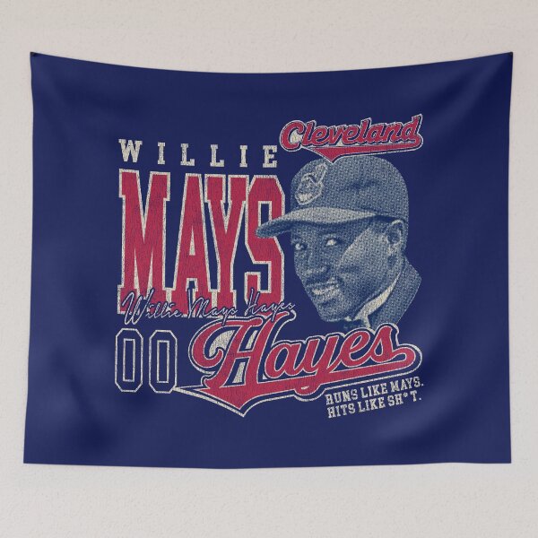 Item preview, Cleveland Willie Mays Hayes Worn designed and sold by Alema Art.