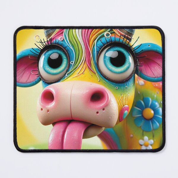 Item preview, CRAZY COW colorful, FUN designed and sold by dekoAnnART.