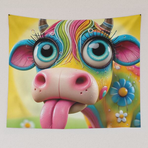 Item preview, CRAZY COW colorful, FUN designed and sold by dekoAnnART.