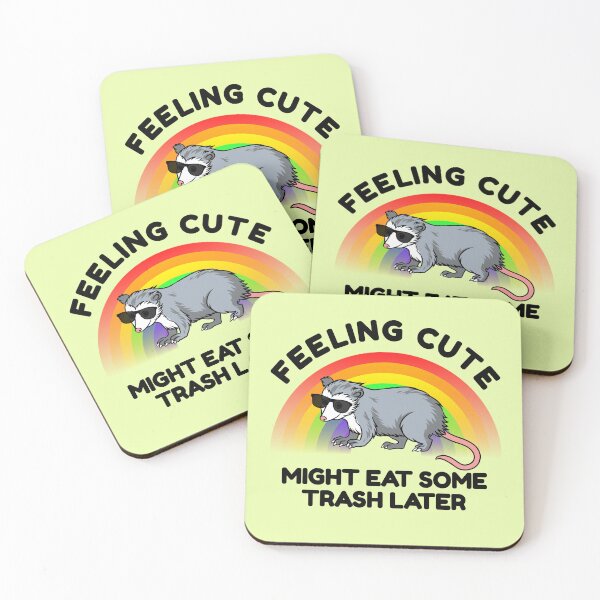 Item preview, Funny Might Eat Some Trash Possum designed and sold by RockFireMerch.