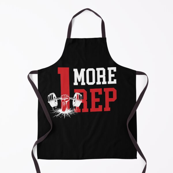 Item preview, One More Rep Fitness Motivational Gym Humor designed and sold by smartrocket.