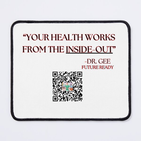 Item preview, Your Health Works from the Inside Out (QR code to Future Ready Homepage) designed and sold by FutureReady.