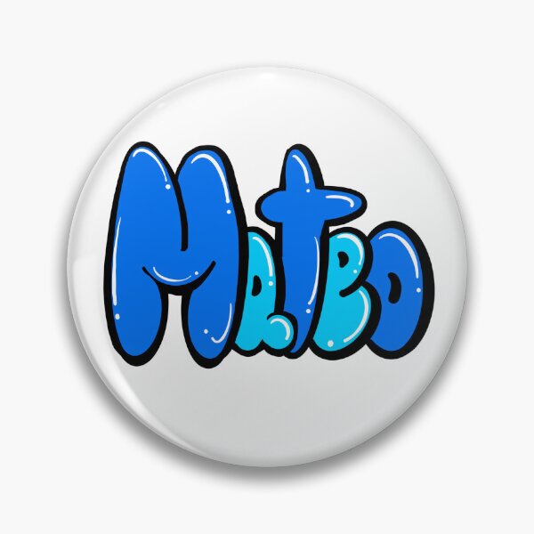 Item preview, Mateo name in blue Top 10 best personalized gifts for boys and men named Mateo designed and sold by Artonmytee.