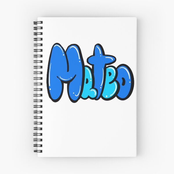 Item preview, Mateo name in blue Top 10 best personalized gifts for boys and men named Mateo designed and sold by Artonmytee.