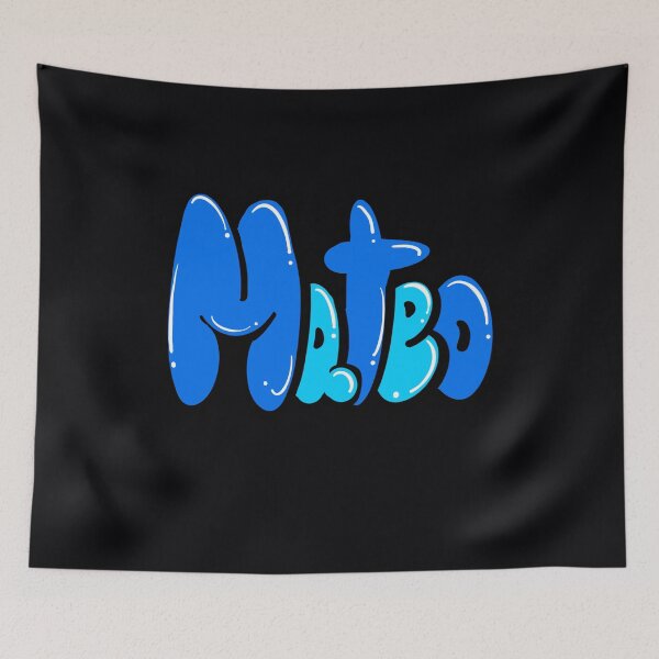 Item preview, Mateo name in blue Top 10 best personalized gifts for boys and men named Mateo designed and sold by Artonmytee.